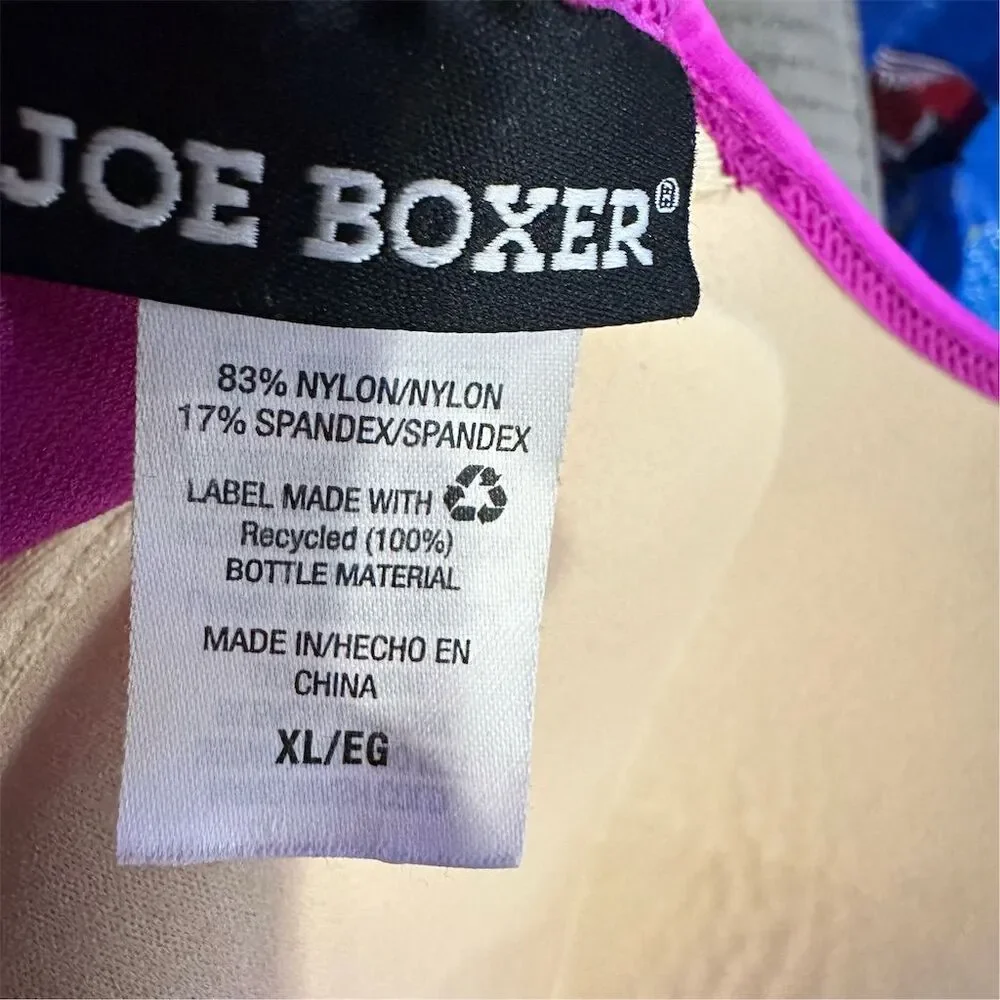 Joe Boxer Women's Pink Push-Up Bikini Top‎ XL